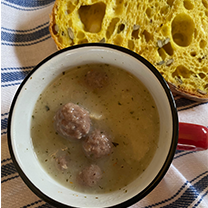 MİNİ KÖFTELİ YOĞURTLU ÇORBA