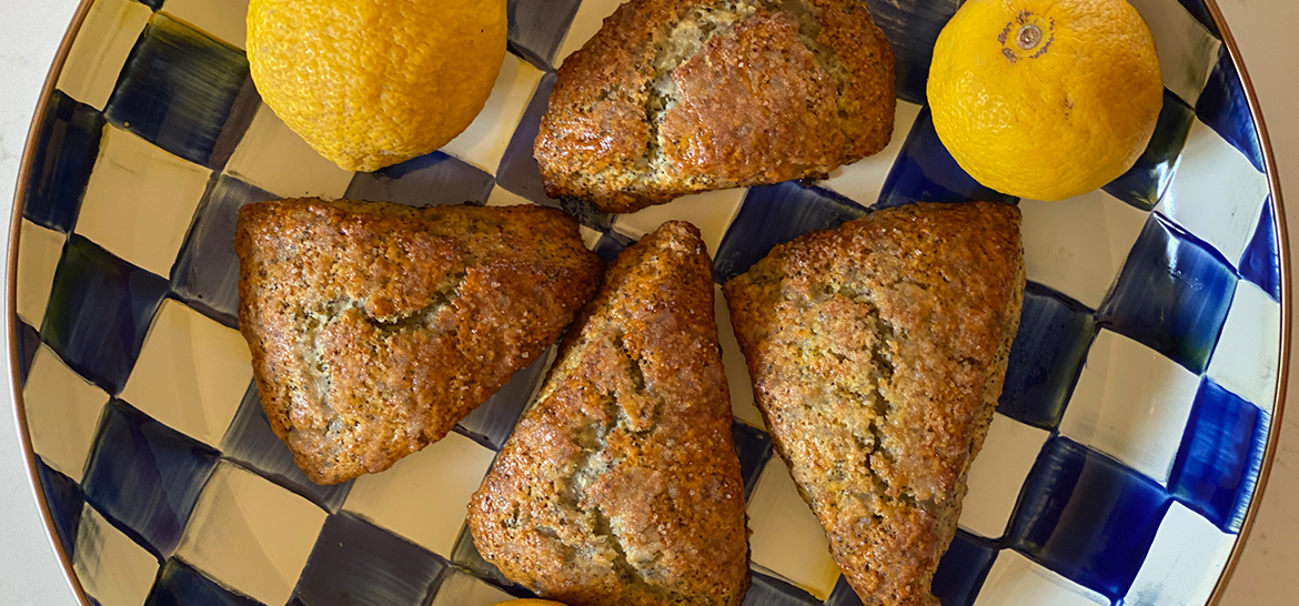 LİMONLU&HAŞHAŞ TOHUMLU SCONE — 1