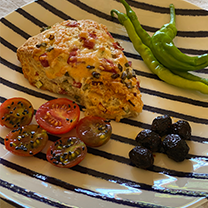 JAMBONLU&PEYNİRLİ SCONE — 4