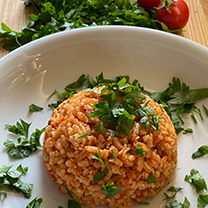 DOMATESLİ PİLAV — 4