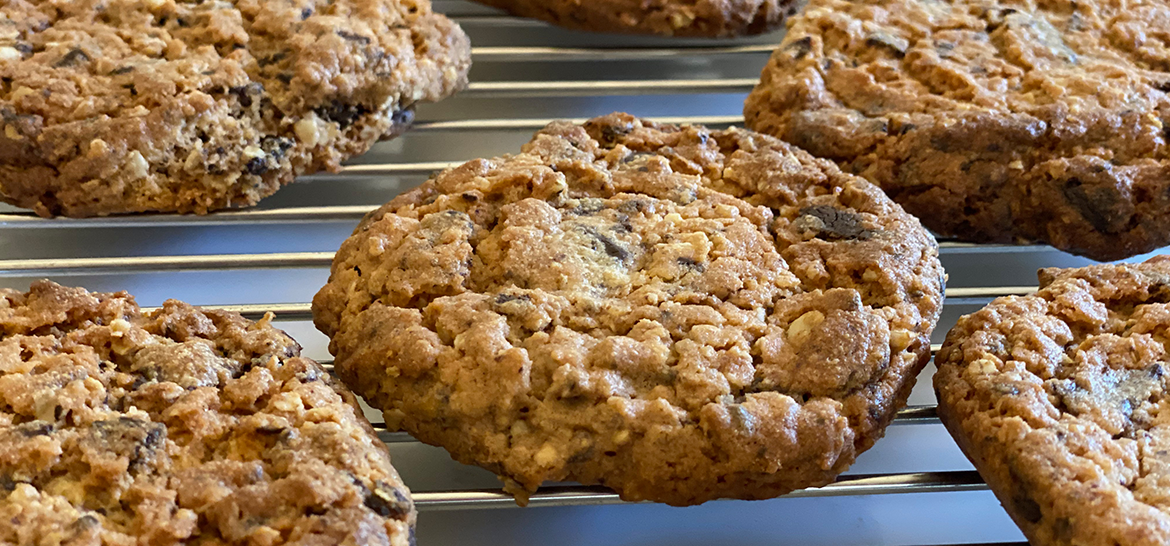 FISTIK EZMELİ&YULAFLI&ÇİKOLATALI KURABİYE — 1