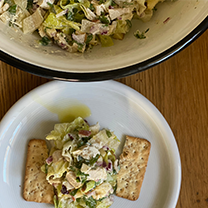 TAVUKLU SALATA — 4