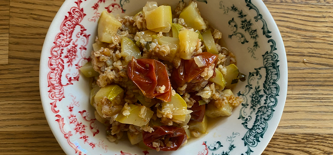 ZEYTİNYAĞLI&SİYEZ BULGURLU KABAK — 1