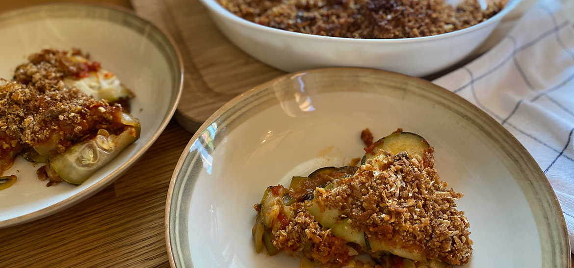 FIRINDA KABAK  DOMATES SOSLU&PARMESAN KITIRLI — 1