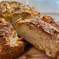 ŞEFTALİLİ&LABNELİ KEK