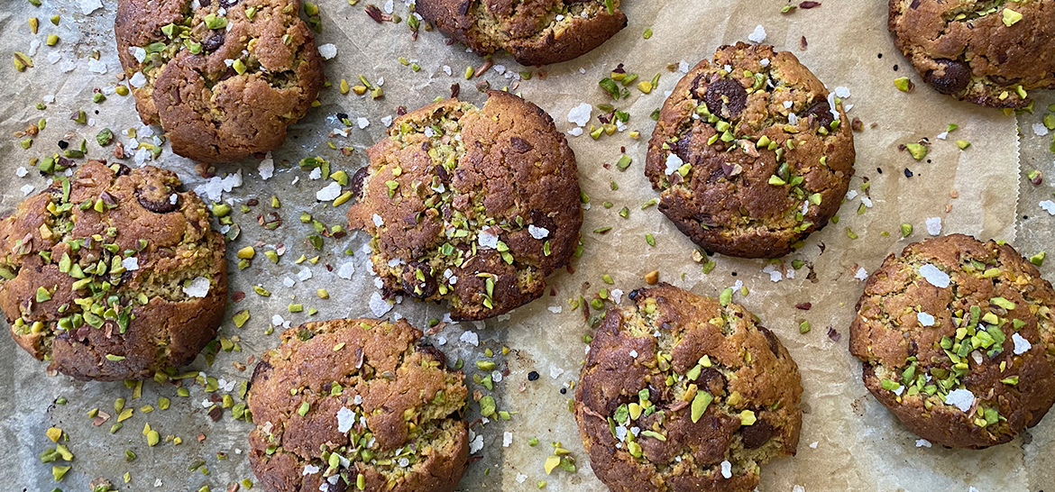 ANTEP FISTIKLI & ÇİKOLATALI KURABİYE — 1