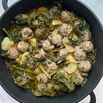 PATATESLİ KÖFTE YEMEĞİ