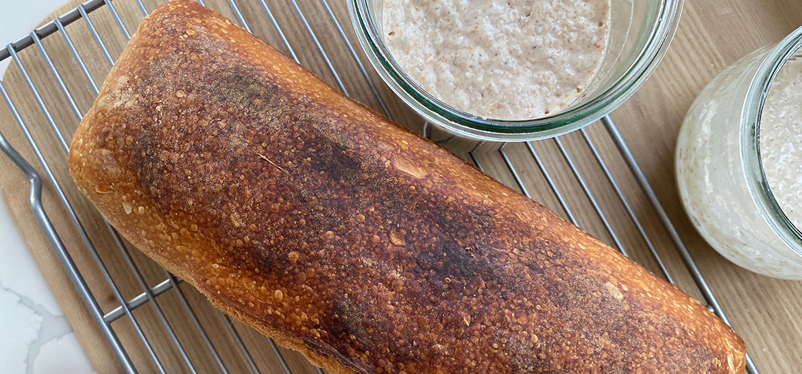 EKŞİ MAYALI TOST EKMEĞİ — 1