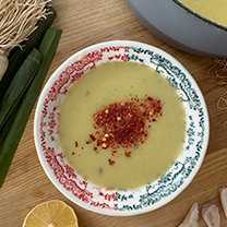 PIRASALI PATATES ÇORBASI