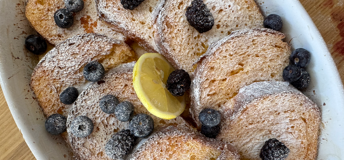 FIRINDA LİMONLU FRANSIZ TOSTU — 1