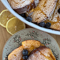 FIRINDA LİMONLU FRANSIZ TOSTU