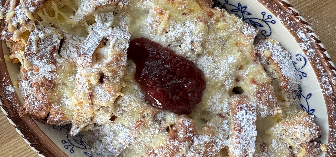 JAMBON VE PEYNİRLİ EKMEK PUDİNGİ — 1