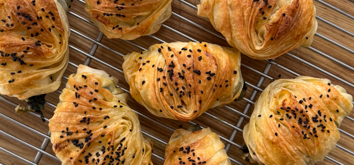 ISPANAKLI&PEYNİRLİ MİDYE BÖREK — 1