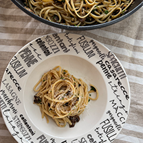 MANTARLI SPAGETTİ (YOĞURT SOSU İLE) — 4