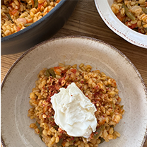 TAZE FASULYELİ BULGUR PİLAVI — 4