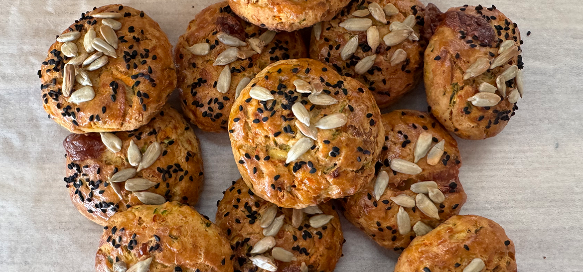 SEBZELİ HAMURUYLA FİT POĞAÇA — 1