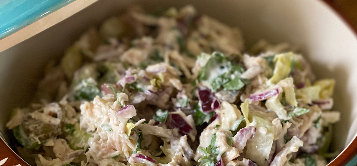 TAVUKLU FİT SALATA — 1