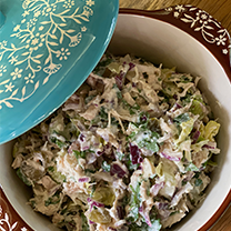 TAVUKLU FİT SALATA — 4