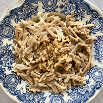 KARAKILÇIK UNLU ERİŞTE (TULUM PEYNİRİ VE CEVİZLİ) — 4